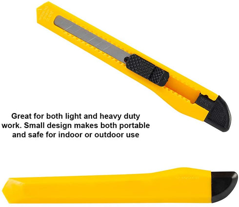 Utility Knife with Retractable Snap-off Blades